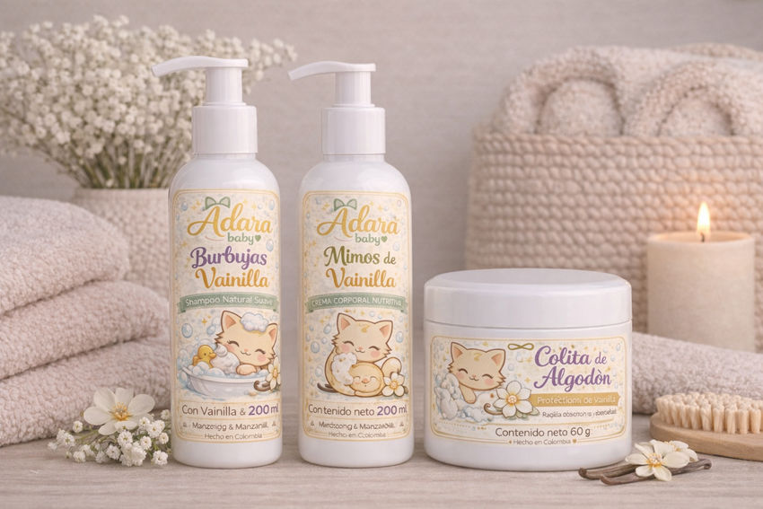 Kit Adara Baby Completo - los 3 productos